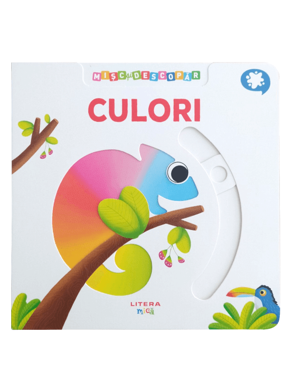 Carte Misc si descopar. Culori editura Litera