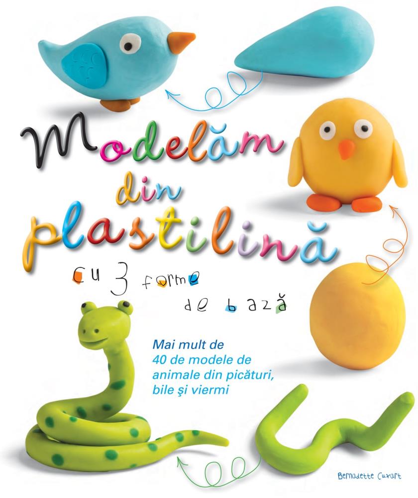 Carte Modelăm din plastilină editura DPH