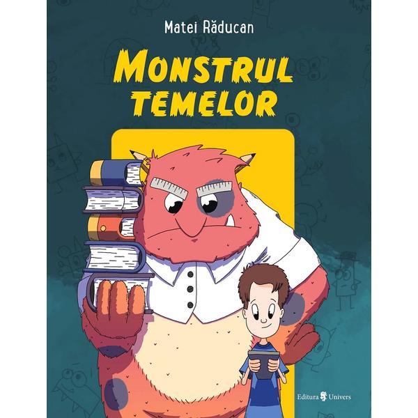 Carte Monstrul temelor - Matei Raducan