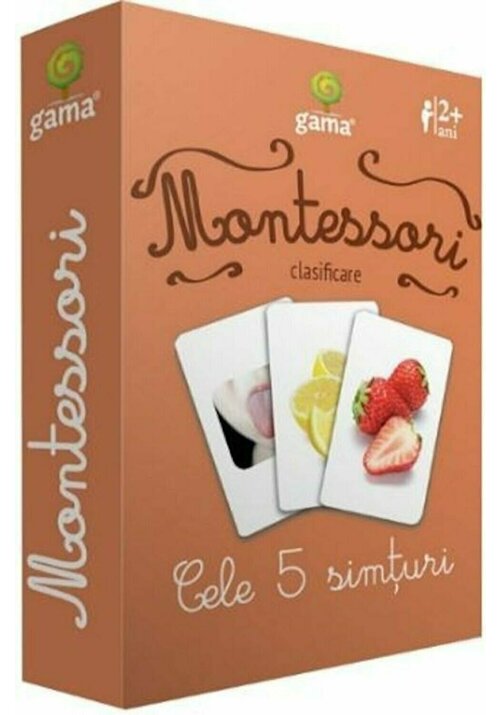 Carte Montessori. Clasificare. Cele 5 simturi editura Gama