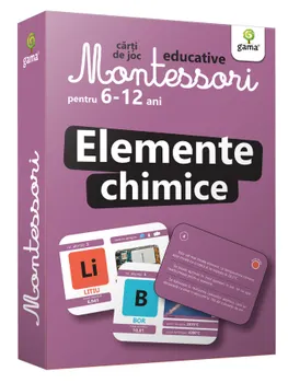 Carte Montessori. Elemente chimice/*** editura Gama