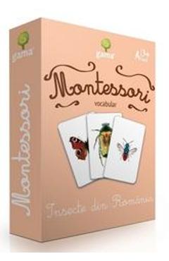 Carte Montessori. Vocabular: Insecte din Romania editura -
