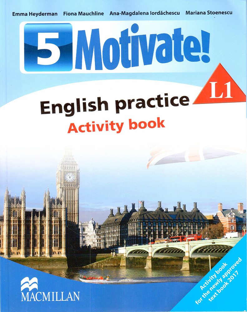 Carte Motivate! English practice. Activity book. L 1. Lectia de engleza (clasa a V-a) editura Litera