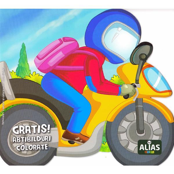 Carte Motocicleta. Abtibilduri colorate