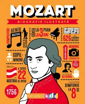 Carte Mozart. Seria Biografie ilustrata/*** editura Niculescu