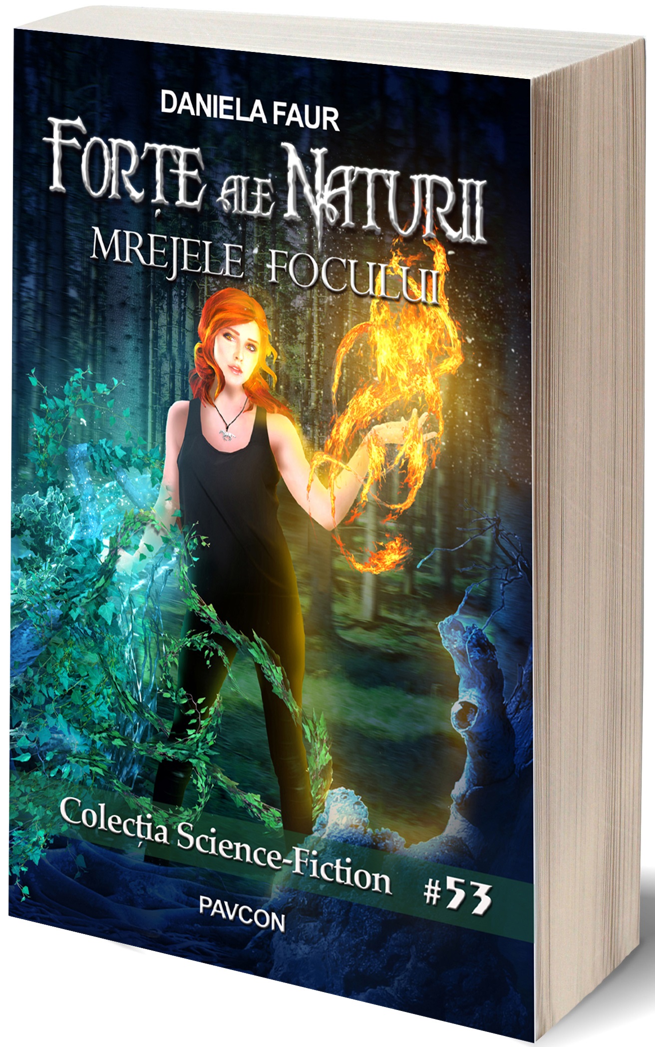 Carte Mrejele Focului autor Daniela Faur editura Pavcon