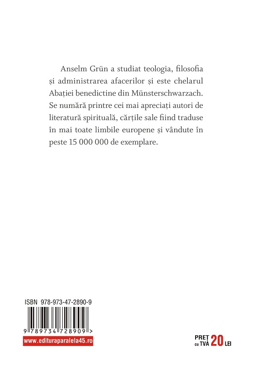 Carte Multumesc! autor Anselm Grun editura Paralela 45