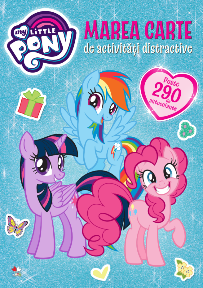 Carte My Little Pony. Marea carte de activitati distractive editura Litera