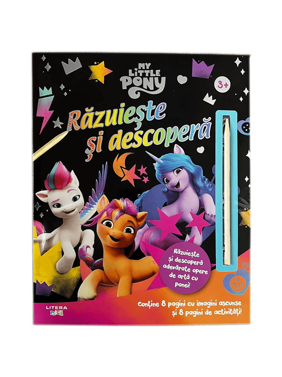 Carte My Little Pony. Razuieste si descopera editura Litera