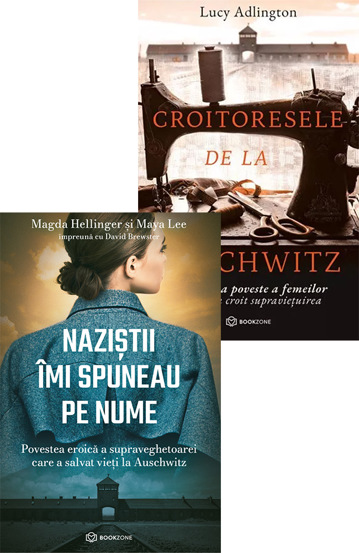 Carte Naziștii îmi spuneau pe nume + Croitoresele de la Auschwitz editura Bookzone