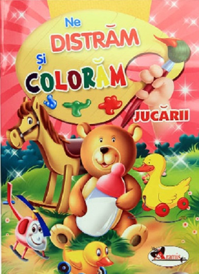 Carte Ne distram si coloram - Jucarii   editura Aramis