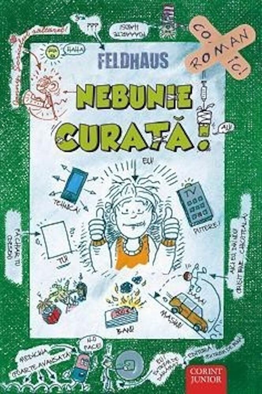 Carte Nebunie Curata autor Hans-Jurgen Feldhaus editura Corint