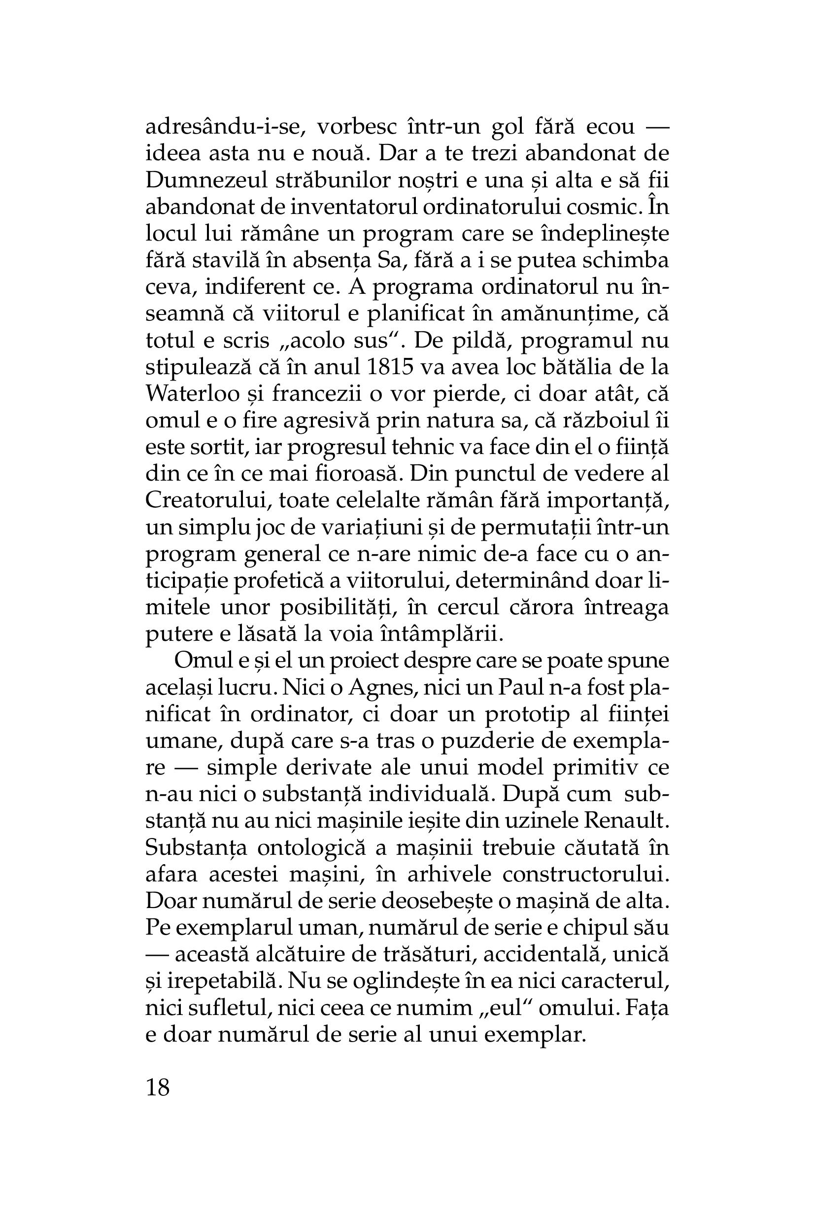 Carte Nemurirea autor Milan Kundera editura Humanitas Fiction