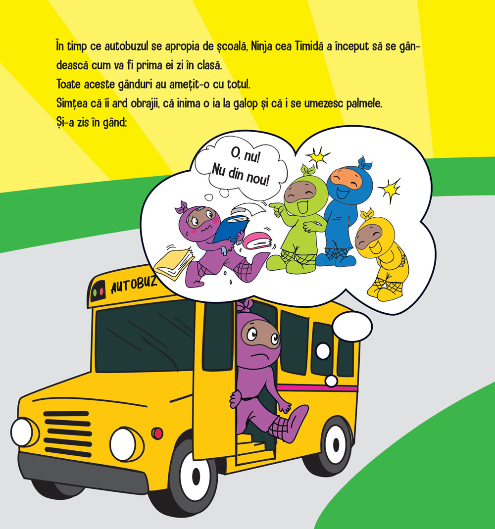 Carte Ninja cea timida autor Mary Nhin editura ACT si Politon