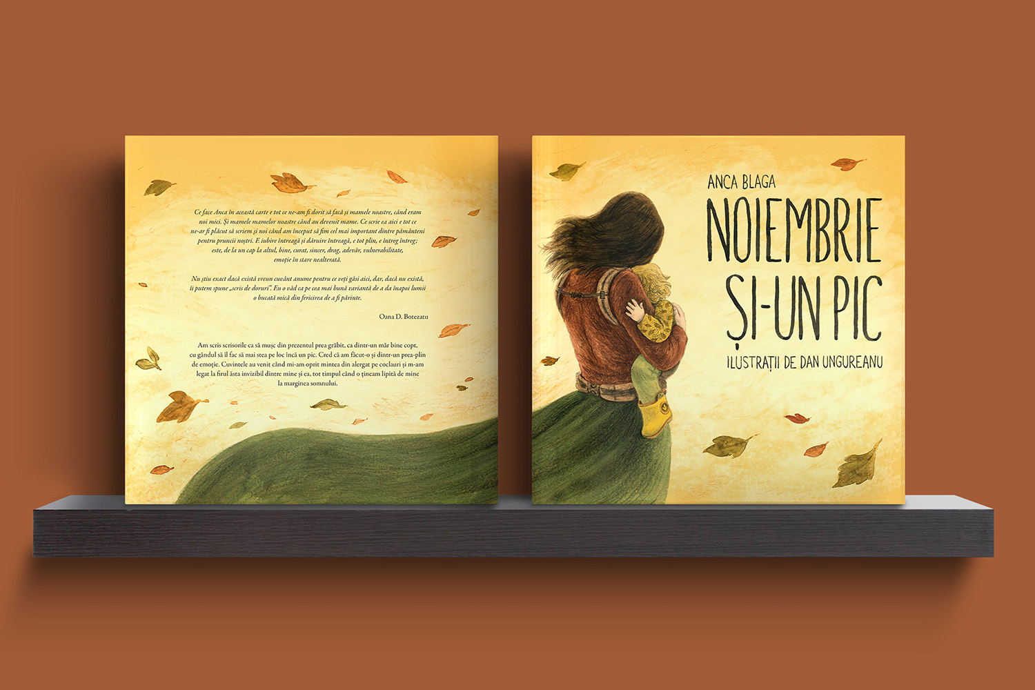 Carte Noiembrie si-un pic autor Anca Blaga editura