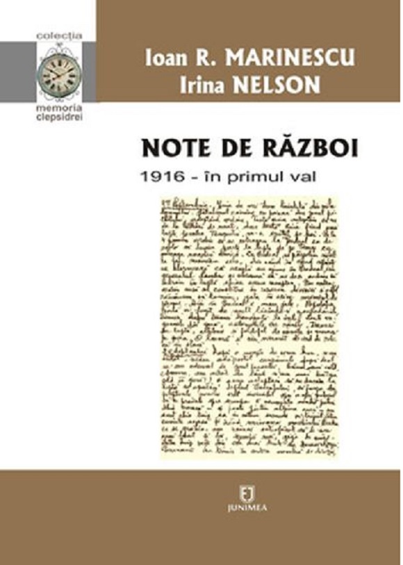 Carte Note de razboi autor Ioan R. Marinescu