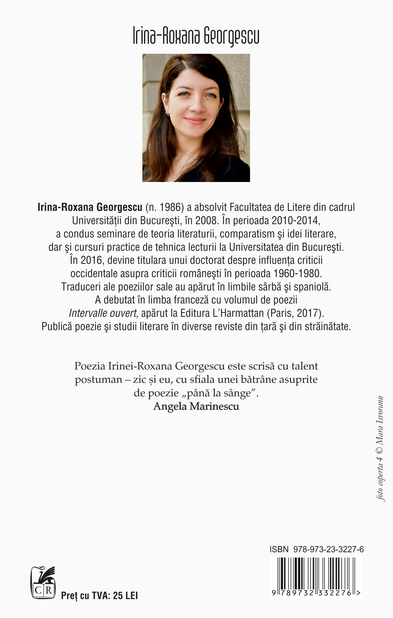 Carte Notiuni elementare autor Irina-Roxana Georgescu editura Cartea Romaneasca