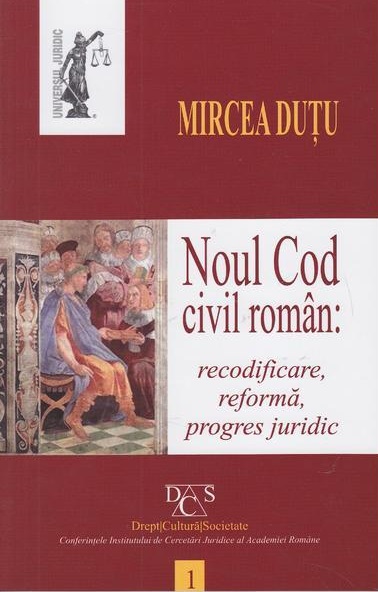 Carte Noul Cod civil roman recodificare