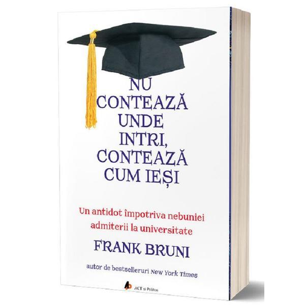 Carte Nu conteaza unde intri