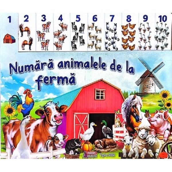 Carte Numara animalele de la ferma