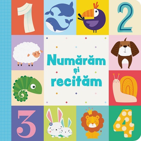Carte Numaram si recitam editura Kreativ