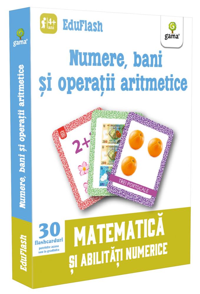 Carte Numere bani și operații aritmetice editura Gama
