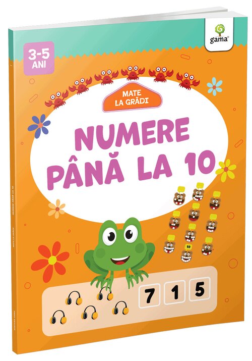 Carte Numere pana la 10 editura Gama