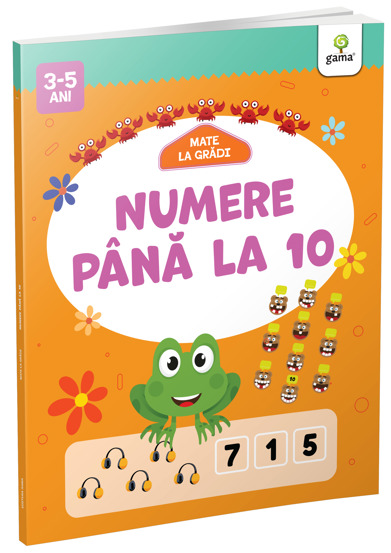 Carte Numere pana la 10 editura Gama