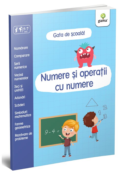 Carte Numere si operatii cu numere editura Gama