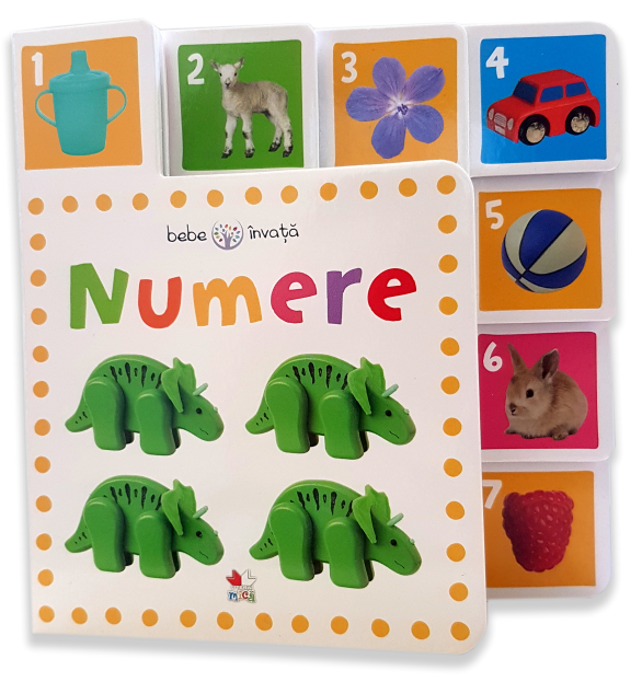 Carte Numere. Bebe învață editura Litera