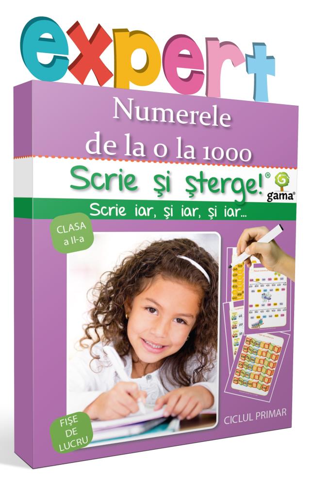 Carte Numerele de la 0 la 1000 editura Gama