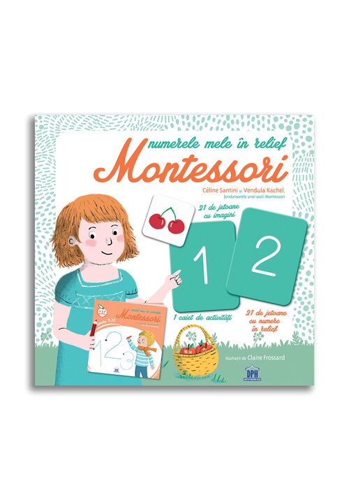 Carte Numerele mele in relief Montessori editura Didactica Publishing House