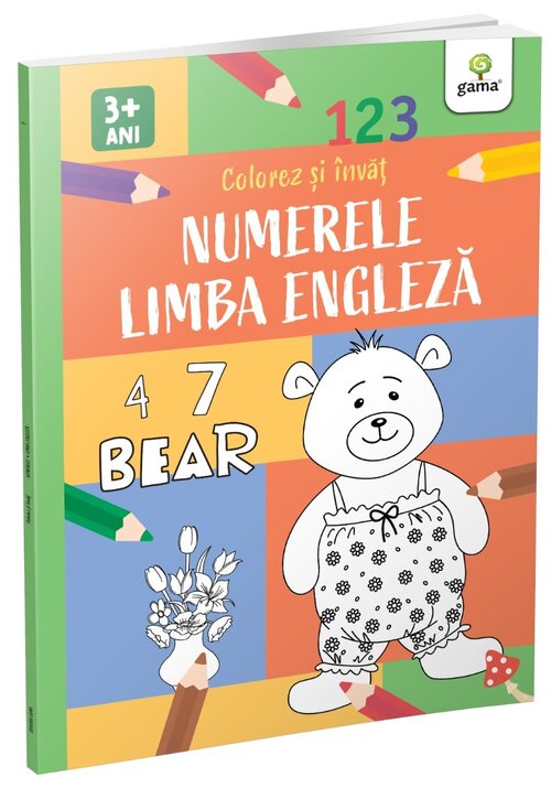 Carte Numerele si limba engleza editura Gama