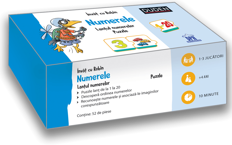 Carte Numerele. Invat cu Robin   editura Didactica Publishing House