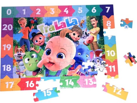 Carte Numerele. Puzzle educativ editura Gama