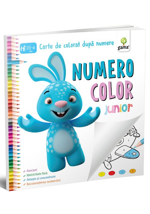 Carte NumeroColor • Junior editura Gama