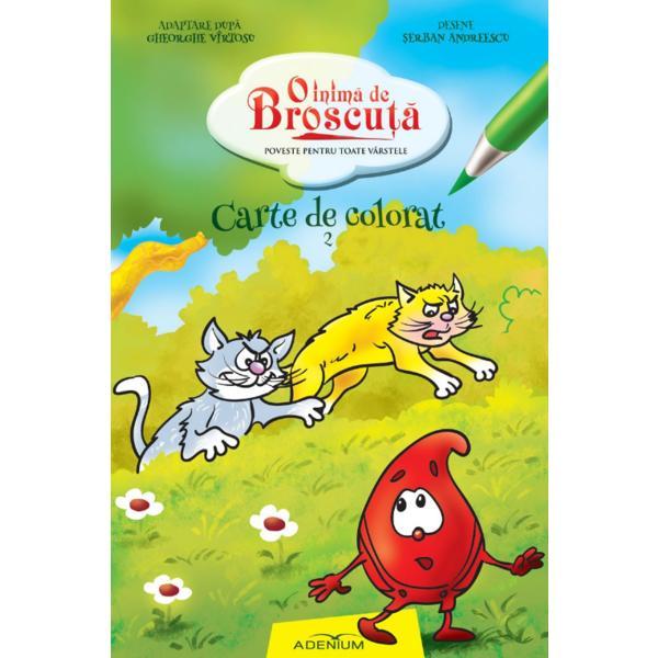 Carte O Inima De Broscuta - Carte De Colorat 2