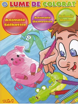 Carte O lume de colorat. Volumul 1/Dan Negrut editura Aquila