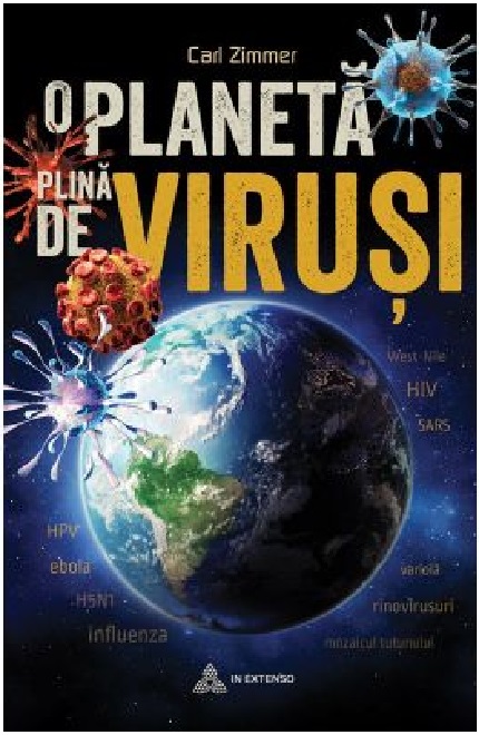 Carte O planeta plina de virusi autor Carl Zimmer editura Atman