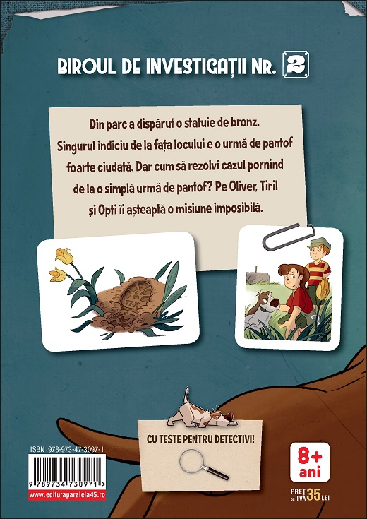 Carte Operatiunea Statuia de bronz autor Jorn Lier Horst editura Paralela 45