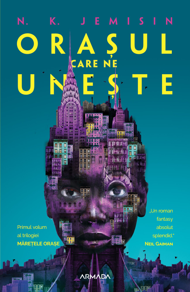 Carte Orasul care ne uneste autor N.K. Jemisin editura Nemira