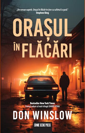 Carte Orasul în flacari editura Crime Scene Press