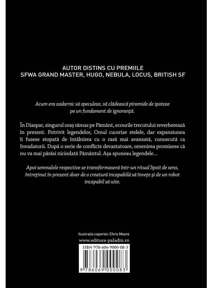 Carte Orasul si stelele autor Arthur C. Clarke editura Paladin