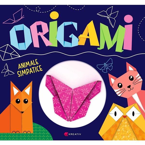 Carte Origami. Animale simpatice