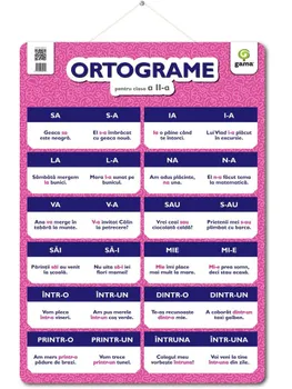 Carte Ortograme pentru clasa a II-a/*** editura Gama