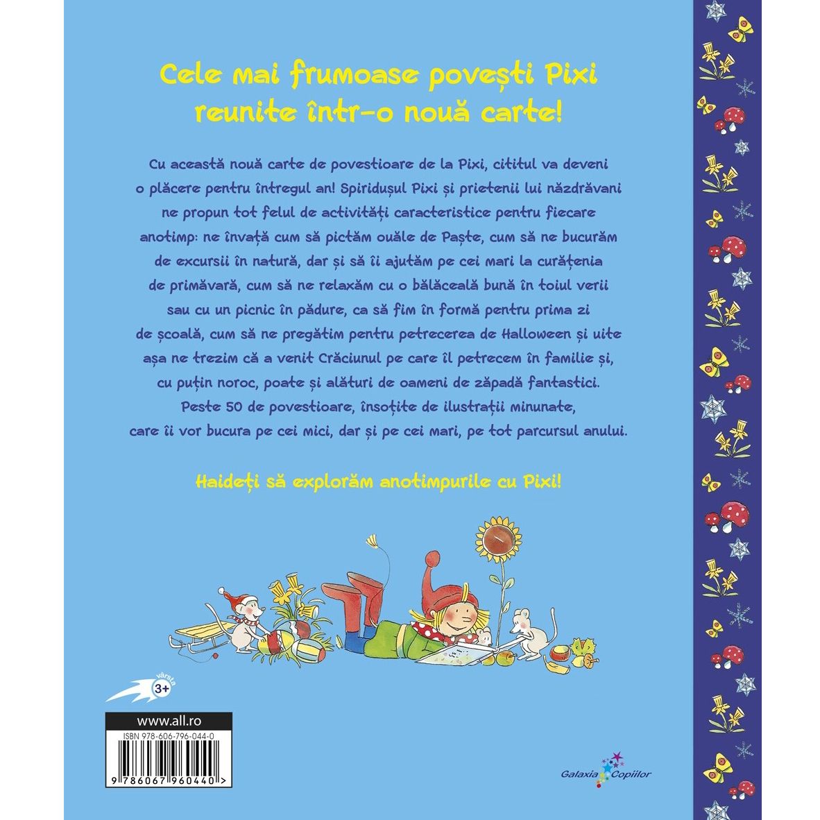 Carte PIXI - Marea carte a anotimpurilor   editura Galaxia Copiilor