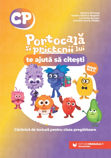 Carte PORTOCALĂ ȘI PRIETENII LUI te ajută să citești editura Paralela 45