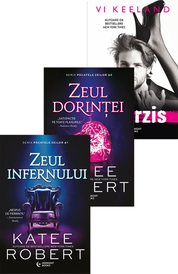 Carte Păcatele zeilor + Interzis editura Bookzone