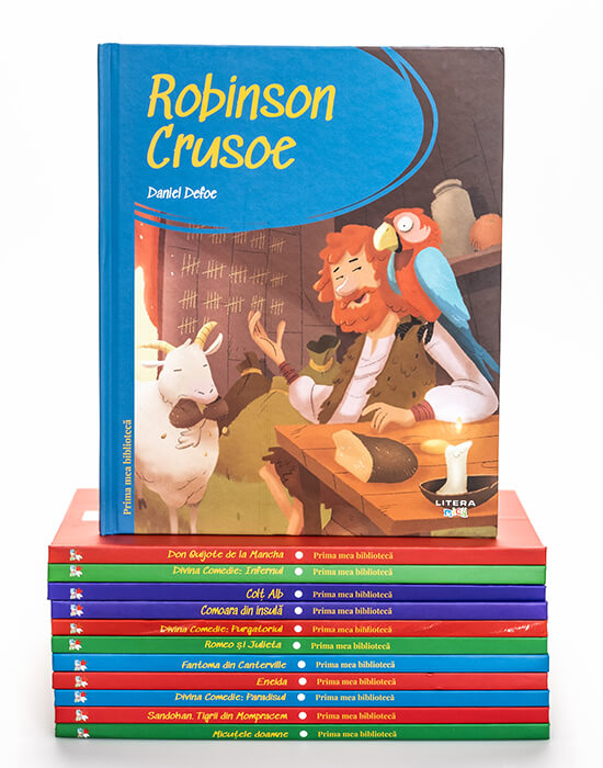 Carte Pachet 12 volume Prima mea biblioteca editura Litera