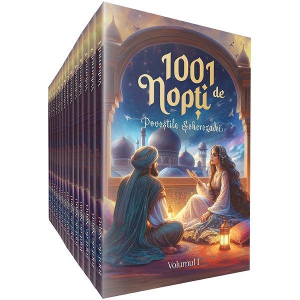 Carte Pachet 14 volume: 1001 de nopti. Povestile Seherezadei